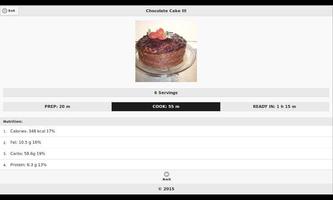 Chocolate Recipes 13 截图 1