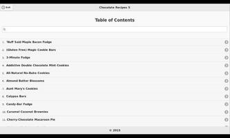 Chocolate Recipes 5 capture d'écran 3