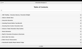 Chocolate Recipes 6 скриншот 3