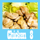 Chicken Recipes 8-icoon