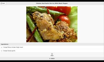 Chicken Recipes 12 capture d'écran 1