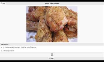 Chicken Recipes 1 تصوير الشاشة 1
