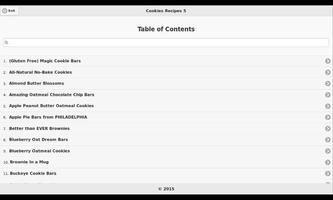 Cookies Recipes 5 پوسٹر