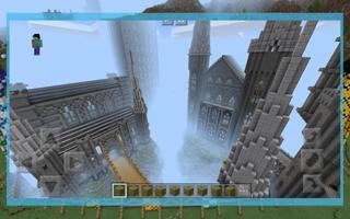 Hogwarts School - Map for MCPE plakat