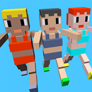 Blocky Athletics sports craft aplikacja