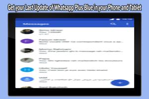 New Whatsapp Plus Blue Guide capture d'écran 2