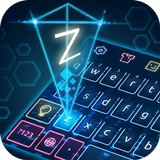 Keyboard-Hologram Neon Theme アイコン
