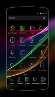 Hologram Neon Theme ภาพหน้าจอ 1