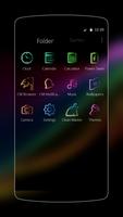 Hologram Neon Theme اسکرین شاٹ 2