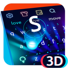 Клавиатура "Неоновая 3D-голограмма" иконка