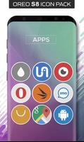 Oreo S8 - Icon Pack capture d'écran 2