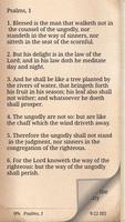 Bible - Psalms الملصق