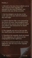 Bible - Psalms تصوير الشاشة 3