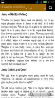 Holy Bible in Yoruba 截图 1