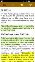 Tsonga Bible Screenshot 3