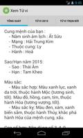 Tử vi Ất Mùi 2015 captura de pantalla 3