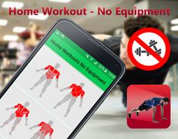Home workouts No Equipment پوسٹر