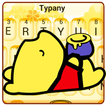 Cute Yellow Bear Keyboard Theme
