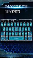 blue biochemical science keyboard tema Ekran Görüntüsü 1