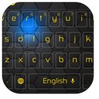 Honeycomb Tech Keyboard Theme ไอคอน