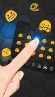 Honeycomb Tech Keyboard Theme ภาพหน้าจอ 2