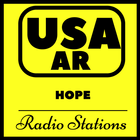 Hope Arkansas USA Radio Stations online icône
