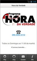 Programa Hora da Verdade الملصق