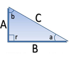 Teorema de Pitágoras y ángulos ikona