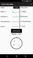 Circle Calculator اسکرین شاٹ 1