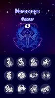 Horoscope Cancer Theme plakat