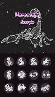 Horoscope Scorpio Theme الملصق