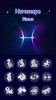 Horoscope Pisces Theme الملصق