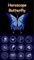Butterfly Horoscope Theme Affiche