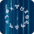 Neon Digit Horoscope Theme ikon