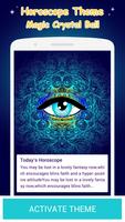 Neon Eye Horoscope Theme Affiche