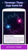 Horoscope - Galaxy Theme Affiche