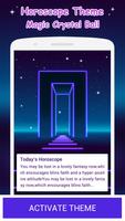 Neon Gate Horoscope Theme الملصق