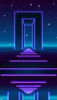 Neon Gate Horoscope Theme تصوير الشاشة 2