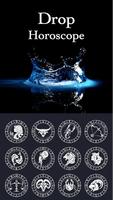 Rain Drop Horoscope Theme Affiche