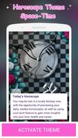 Horoscope - Theme Space Time الملصق