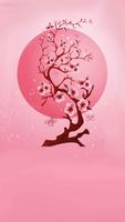 Horoscope-Theme Cherry Blossom capture d'écran 1