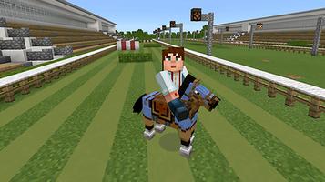 Horse mods for Minecraft Affiche
