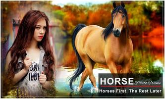 Horse Photo Frame Editor : Horse Photo Mixer poster