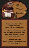 Horse Creek Candles poster