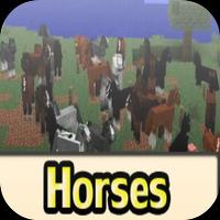 Horses Mods for Minecraft PE poster