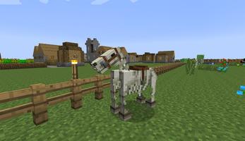Horses Mods for MineCraft PE Affiche