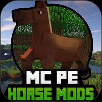 Horses MODS For MineCraft PE 포스터