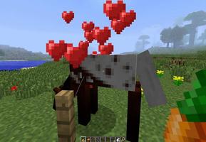 Horses MODS For MineCraft PE captura de pantalla 2
