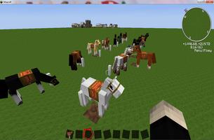 Horses MODS For MineCraft PE captura de pantalla 3