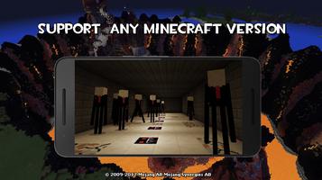 برنامه‌نما Horrors for Minecraft PE عکس از صفحه